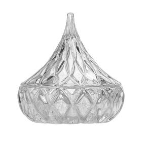 Godinger clear Hershey’s Crystal Candy Dish NIB